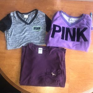 PINK LOT of 3!!